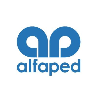 alfaped logo kék háttér nélkül